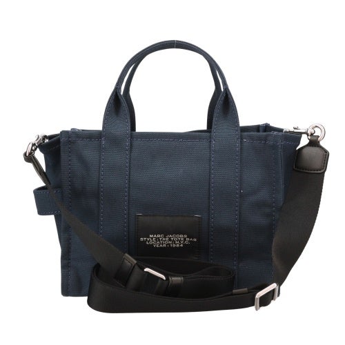 マークジェイコブス トートバッグ レディース THE MINI TRAVELER TOTE BAG ブルー Marc Jacobs M0016493 426 BLUE SEA