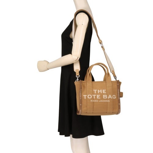 マークジェイコブス トートバッグ レディース THE JACQUARD MINI TOTE BAG ブラウン Marc Jacobs M0017025 230 CAMEL