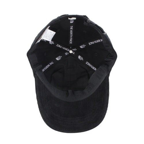 ザ ノースフェイス 帽子 キャップ メンズ レディース Ball Cap Corduroy ブラック THE NORTH FACE NE3CQ50J BLACK