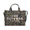 マークジェイコブス トートバッグ レディース The Joy Canvas Medium Tote Bag ブラック Marc Jacobs 2F5HTT002H02 002 BLACK MULTI