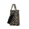マークジェイコブス トートバッグ レディース The Joy Canvas Medium Tote Bag ブラック Marc Jacobs 2F5HTT002H02 002 BLACK MULTI