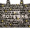 マークジェイコブス トートバッグ レディース The Joy Canvas Medium Tote Bag ブラック Marc Jacobs 2F5HTT002H02 002 BLACK MULTI