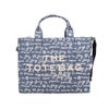 マークジェイコブス トートバッグ レディース The Joy Denim Medium Tote Bag ブルー Marc Jacobs 2F5HTT019H02 404 INDIGO MULTI