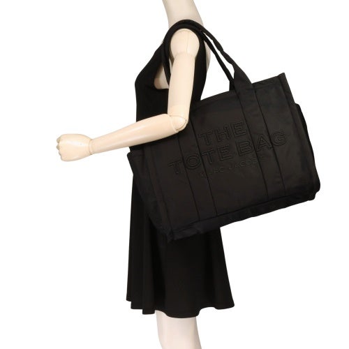 マークジェイコブス トートバッグ レディース THE TOTE BAG LARGE ブラック Marc Jacobs 2R4HTT015H03 001 BLACK