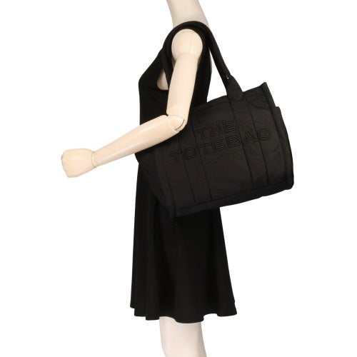 マークジェイコブス トートバッグ レディース THE TOTE BAG MEDIUM ブラック Marc Jacobs 2R4HTT016H03 001 BLACK