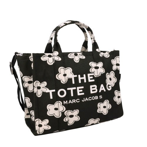 マークジェイコブス トートバッグ レディース The Daisy medium tote bag ブラック Marc Jacobs 2S5HTT028H03 005 BLACK/WHITE