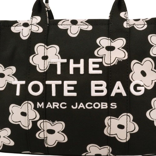 マークジェイコブス トートバッグ レディース The Daisy medium tote bag ブラック Marc Jacobs 2S5HTT028H03 005 BLACK/WHITE