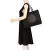 トリーバーチ トートバッグ レディース ELLA SMALL TOTE ブラック TORY BURCH 164757 001 BLACK