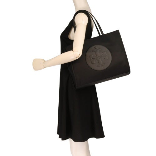 トリーバーチ トートバッグ レディース ELLA SMALL TOTE ブラック TORY BURCH 164757 001 BLACK