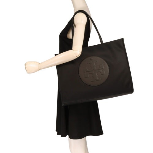 トリーバーチ トートバッグ レディース ELLA ELLA TOTE ブラック TORY BURCH 171271 001 BLACK