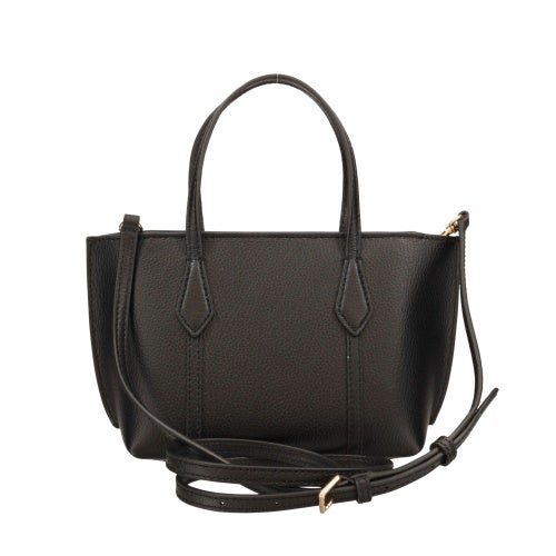 トリーバーチ トートバッグ レディース PELLY MINI TOTE ブラック TORY BURCH 175548 001 BLACK