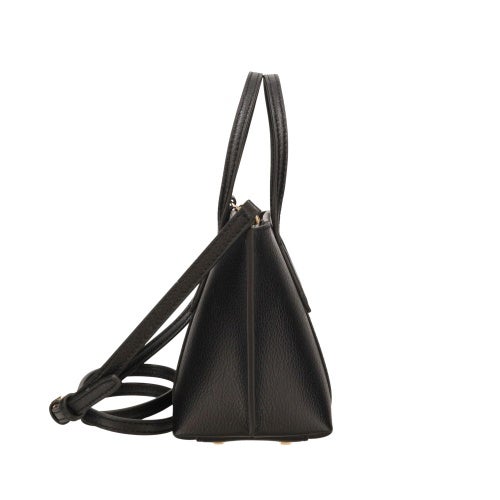 トリーバーチ トートバッグ レディース PELLY MINI TOTE ブラック TORY BURCH 175548 001 BLACK