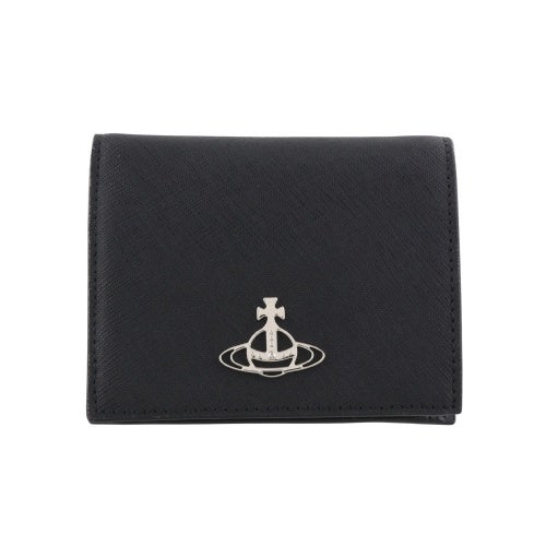 ヴィヴィアンウエストウッド 二つ折り財布 レディース ブラック Vivienne Westwood 51150031W L001N N401 BLACK