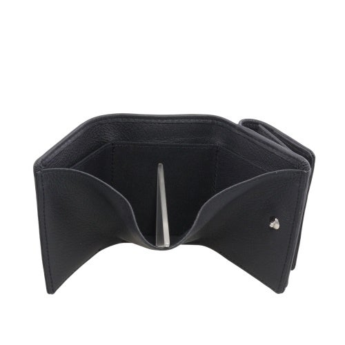 ヴィヴィアンウエストウッド 三つ折り財布 レディース RUBBER 3D ORB ブラック Vivienne Westwood 51070057W L00DW N401 BLACK
