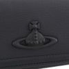 ヴィヴィアンウエストウッド 三つ折り財布 レディース RUBBER 3D ORB ブラック Vivienne Westwood 51070057W L00DW N401 BLACK