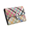 ヴィヴィアンウエストウッド 三つ折り財布 レディース ORB CLASP WALLET マルチカラー Vivienne Westwood 5115003LW S001S O315 HEATHER PLAID