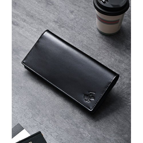 ビバリーヒルズポロクラブ 長財布 メンズ ブラック BEVERLY HILLS POLO CLUB BHG-M1008 ブラック/ネイビー