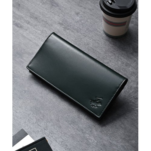 ビバリーヒルズポロクラブ 長財布 メンズ グリーン BEVERLY HILLS POLO CLUB BHG-M1008 グリーン/ダークブラウン