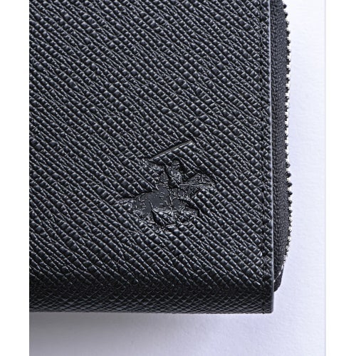 ビバリーヒルズポロクラブ 長財布 メンズ ブラック BEVERLY HILLS POLO CLUB BHG-M3001 ブラック