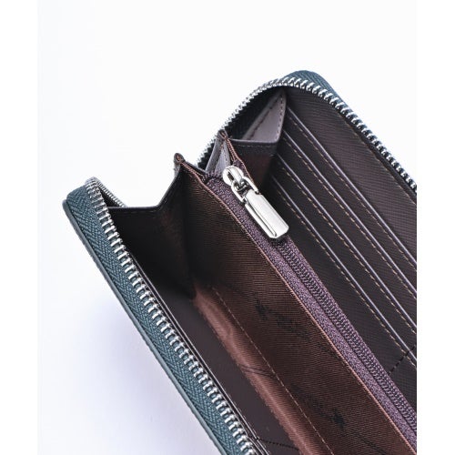ビバリーヒルズポロクラブ 長財布 メンズ グリーン BEVERLY HILLS POLO CLUB BHG-M3001 グリーン/ダークブラウン