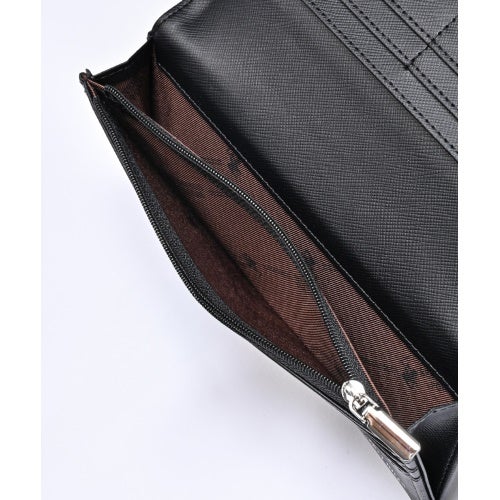 ビバリーヒルズポロクラブ 長財布 メンズ ブラック BEVERLY HILLS POLO CLUB BHG-M3008 ブラック
