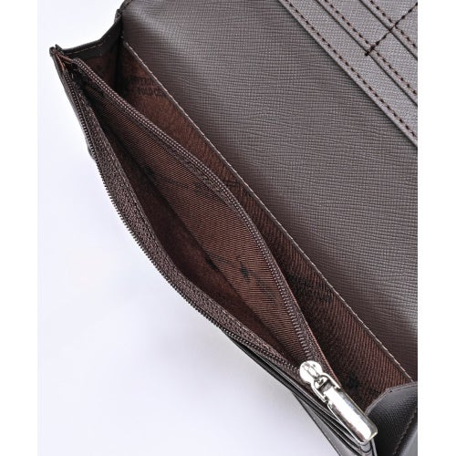 ビバリーヒルズポロクラブ 長財布 メンズ グリーン BEVERLY HILLS POLO CLUB BHG-M3008 グリーン/ダークブラウン