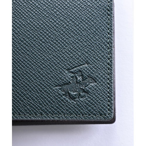 ビバリーヒルズポロクラブ 長財布 メンズ グリーン BEVERLY HILLS POLO CLUB BHG-M3008 グリーン/ダークブラウン