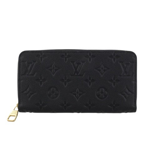 ルイヴィトン 長財布 モノグラム・アンプラント ジッピー・ウォレット ブラック LOUIS VUITTON M28791 ノワール