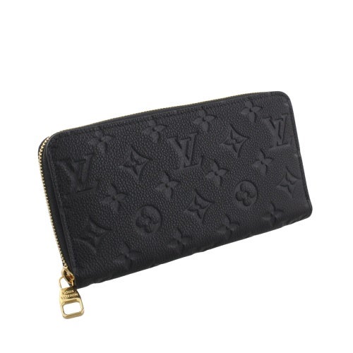 ルイヴィトン 長財布 モノグラム・アンプラント ジッピー・ウォレット ブラック LOUIS VUITTON M28791 ノワール