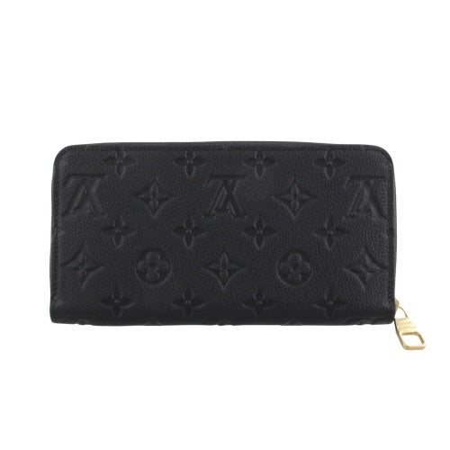 ルイヴィトン 長財布 モノグラム・アンプラント ジッピー・ウォレット ブラック LOUIS VUITTON M28791 ノワール