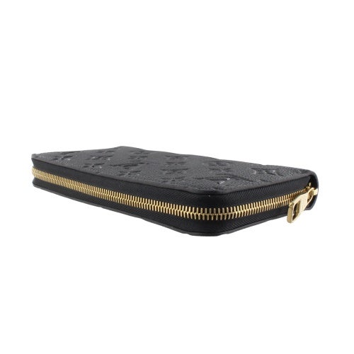 ルイヴィトン 長財布 モノグラム・アンプラント ジッピー・ウォレット ブラック LOUIS VUITTON M28791 ノワール