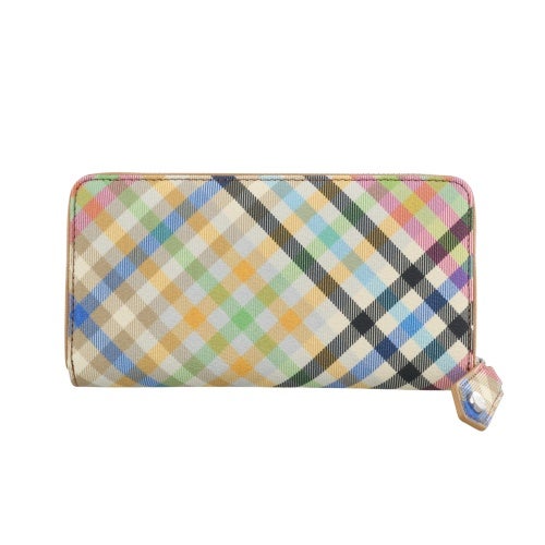 ヴィヴィアンウエストウッド 長財布 レディース CLASSIC ZIP ROUND WALLET マルチカラー Vivienne Westwood 5106005BW S001S O315 HEATHER PLAID