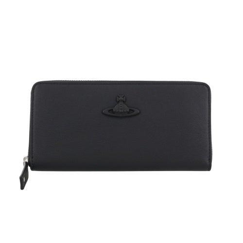 ヴィヴィアンウエストウッド 長財布 レディース RUBBER 3D ORB ブラック Vivienne Westwood 5106005QW L00DW N401 BLACK