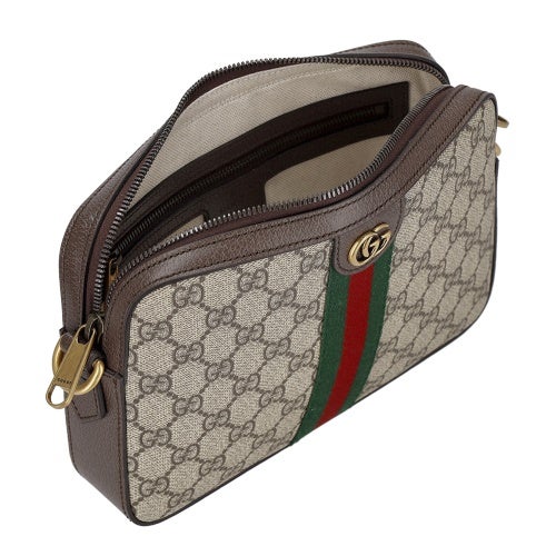 グッチ ショルダーバッグ レディース GGスプリームキャンバス ブラウン GUCCI 699439 9C2ST 8920