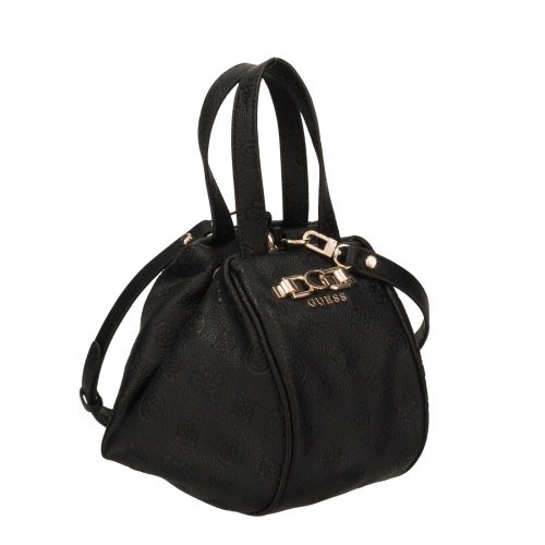 ゲス ショルダーバッグ レディース ブラック GUESS PD991677 PVC BLACK LOGO