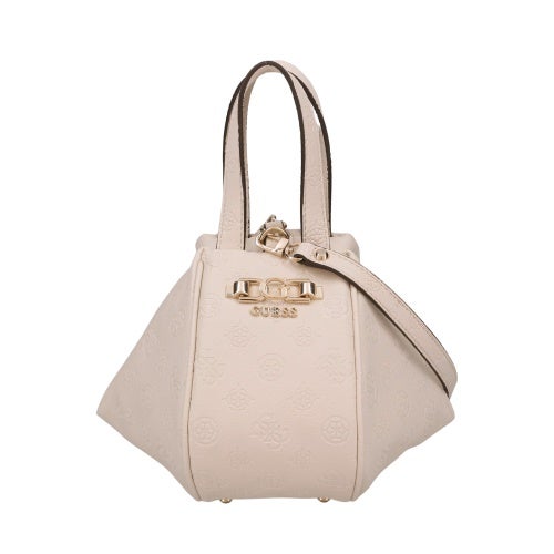 ゲス ショルダーバッグ レディース グレー GUESS PD991677 PVC STONE LOGO