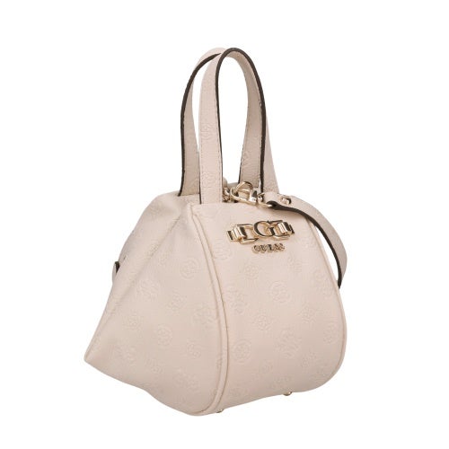 ゲス ショルダーバッグ レディース グレー GUESS PD991677 PVC STONE LOGO