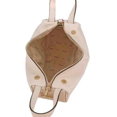 ゲス ショルダーバッグ レディース グレー GUESS PD991677 PVC STONE LOGO