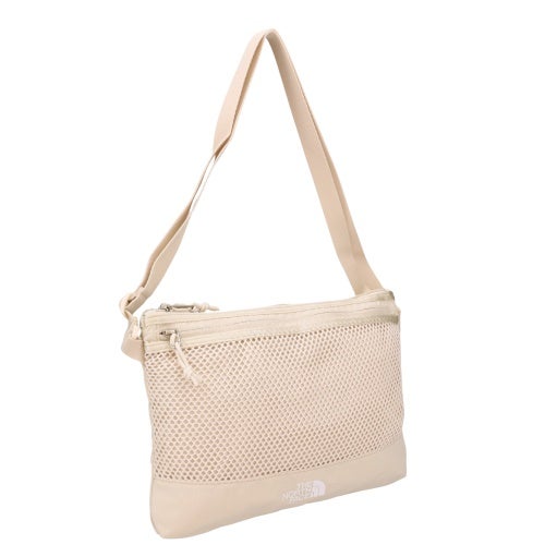ザ ノースフェイス ショルダーバッグ レディース Linden Mesh Cross Bag ベージュ THE NORTH FACE NN2PR15K CREAM