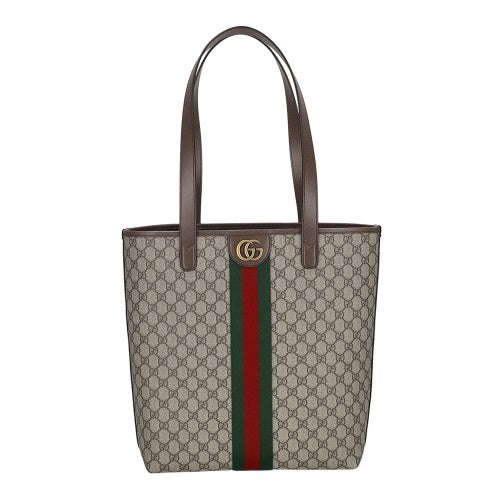 グッチ トートバッグ レディース GGスプリームキャンバス ブラウン GUCCI 834465 FAEOI 9746