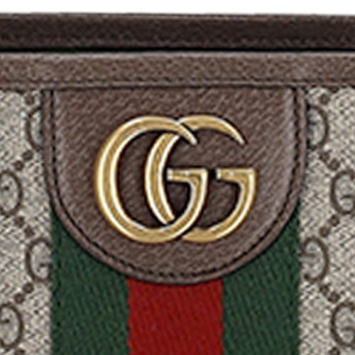 グッチ トートバッグ レディース GGスプリームキャンバス ブラウン