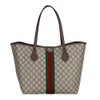 グッチ トートバッグ レディース GGスプリームキャンバス ブラウン GUCCI 836829 FAE0J 9867