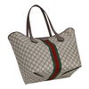 グッチ トートバッグ レディース GGスプリームキャンバス ブラウン GUCCI 836829 FAE0J 9867