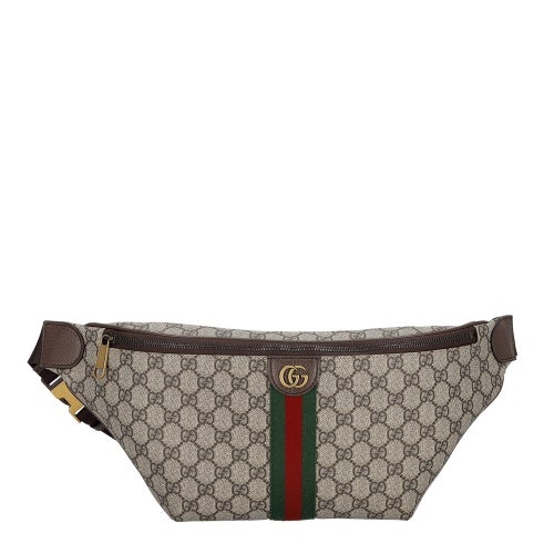 グッチ ボディバッグ メンズ GGスプリームキャンバス ブラウン GUCCI 839104 FAEOF 9745