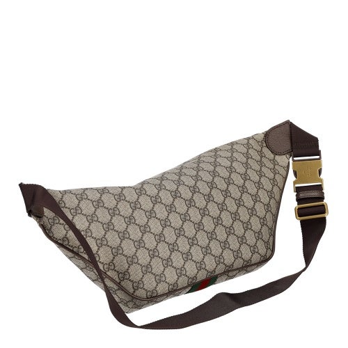グッチ ボディバッグ メンズ GGスプリームキャンバス ブラウン GUCCI 839104 FAEOF 9745