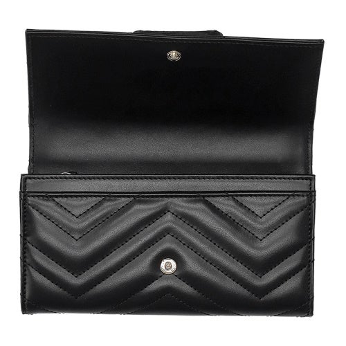 グッチ 長財布 レディース ブラック GUCCI 443436 AAET8 1000
