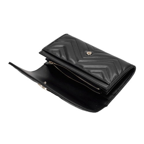 グッチ 長財布 レディース ブラック GUCCI 443436 AAET8 1000