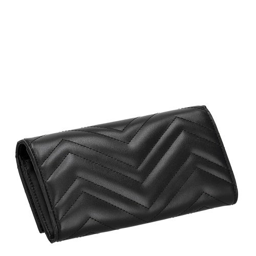 グッチ 長財布 レディース ブラック GUCCI 443436 AAET8 1000