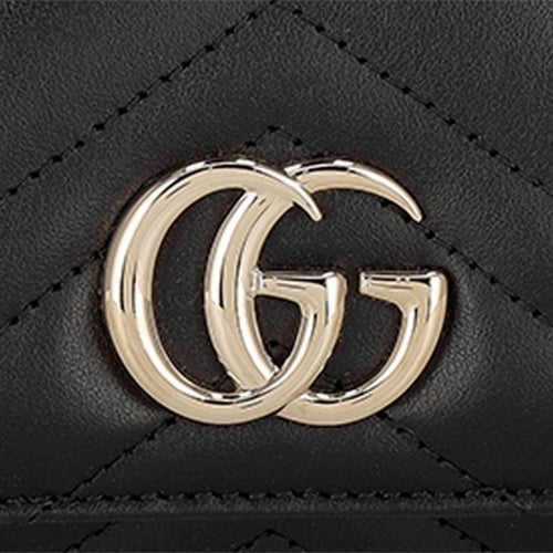 グッチ 長財布 レディース ブラック GUCCI 443436 AAET8 1000