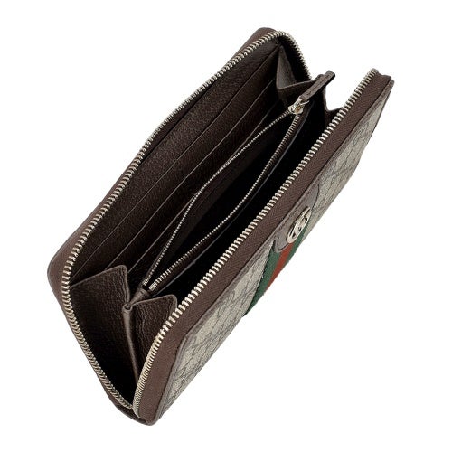 グッチ 長財布 レディース GGスプリームキャンバス ブラウン GUCCI 838484 FAE0L 9746
